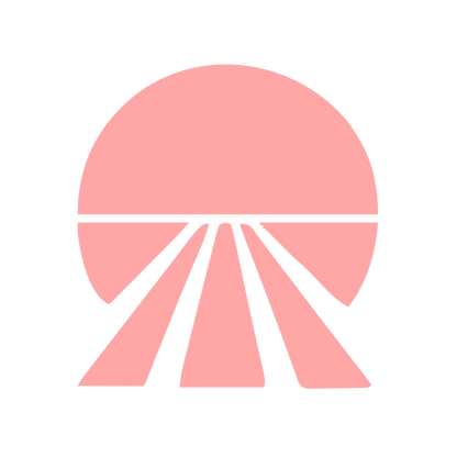 Sunrise Track Perspective Logo #ffa6a6