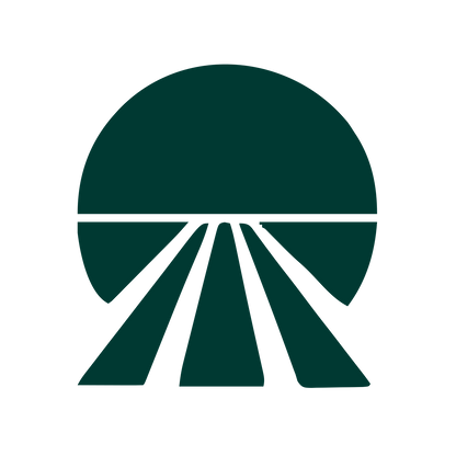 Sunrise Track Perspective Logo #003932