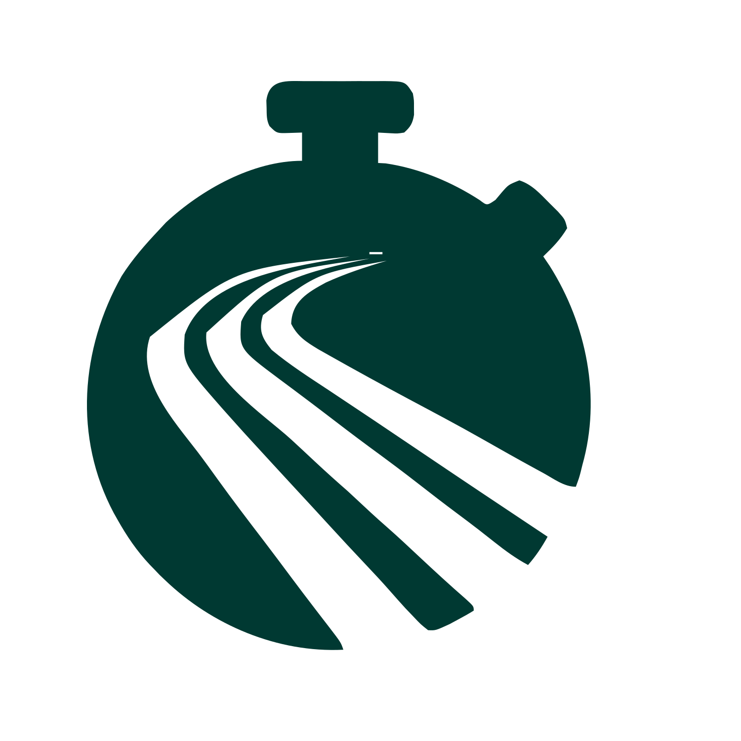 Stopwatch Road Track Logo #003932