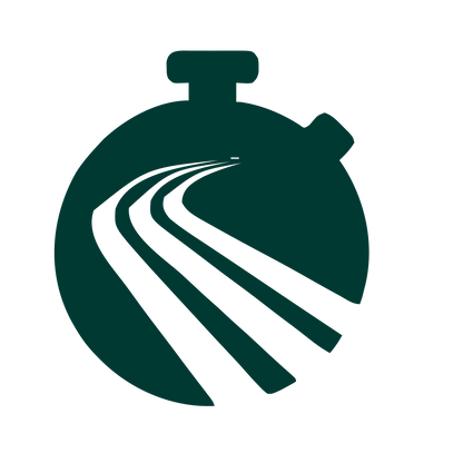 Stopwatch Road Track Logo #003932