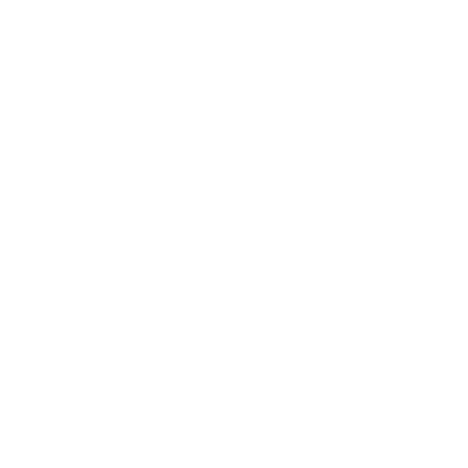 Winding Road Negative Space Logo #ffffff