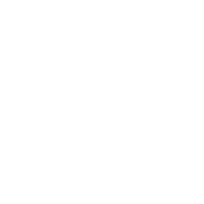 Road Tracks Hexagon Logo #ffffff