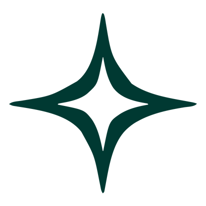 Four Point Star Logo #003932