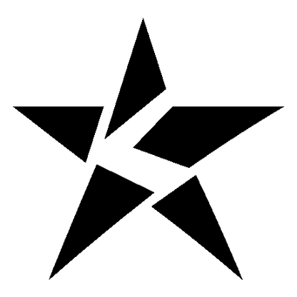 Fragmented Star Bold Logo