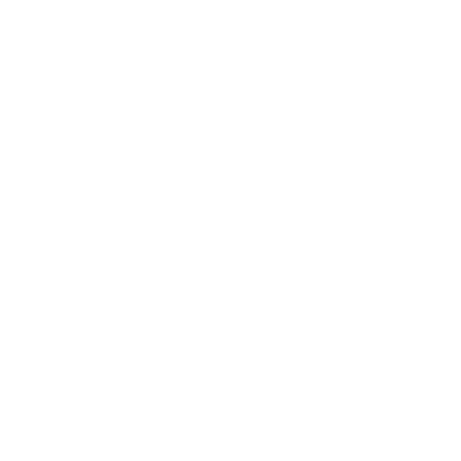 Fragmented Star Bold Logo #ffffff