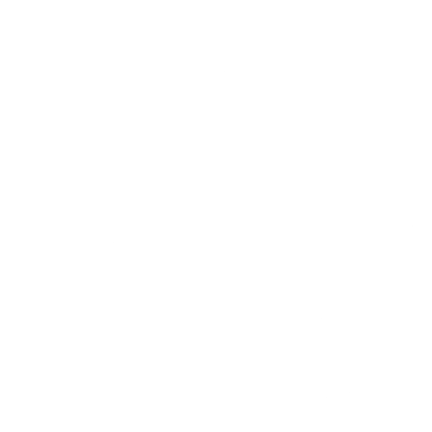 Star in Pentagon Logo #ffffff