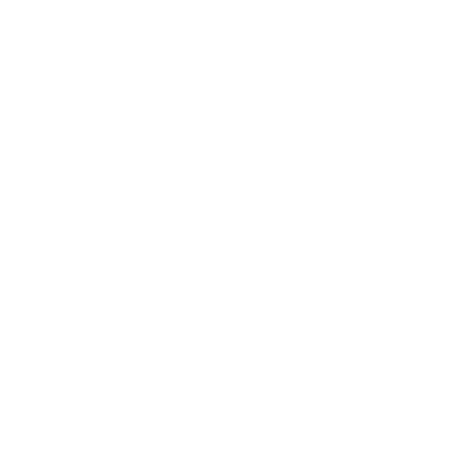Star in Pentagon Logo #ffffff
