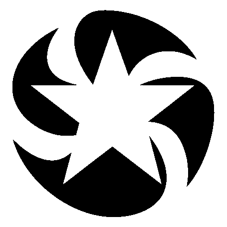 Spinning Star Swirl Logo