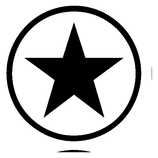 Star Circle Badge Logo