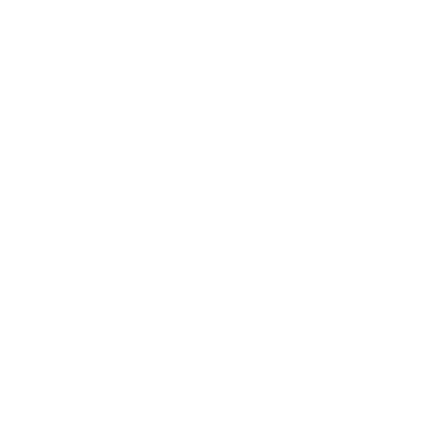 Four Point Star Circle Logo #ffffff