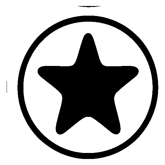 Star Circle Badge Logo