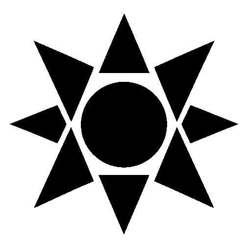 Bauhaus Sun Star Logo