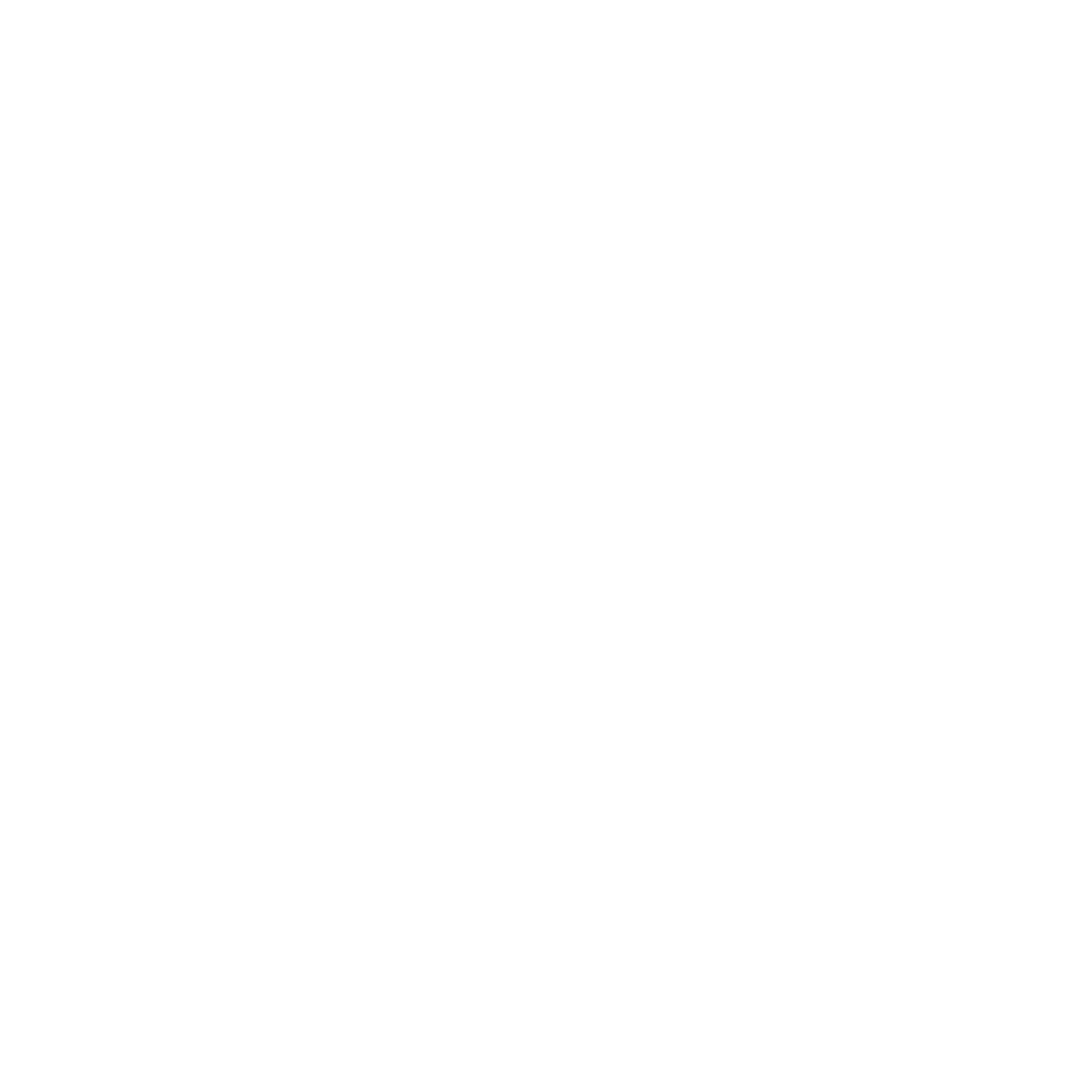 Bauhaus Sun Star Logo #ffffff