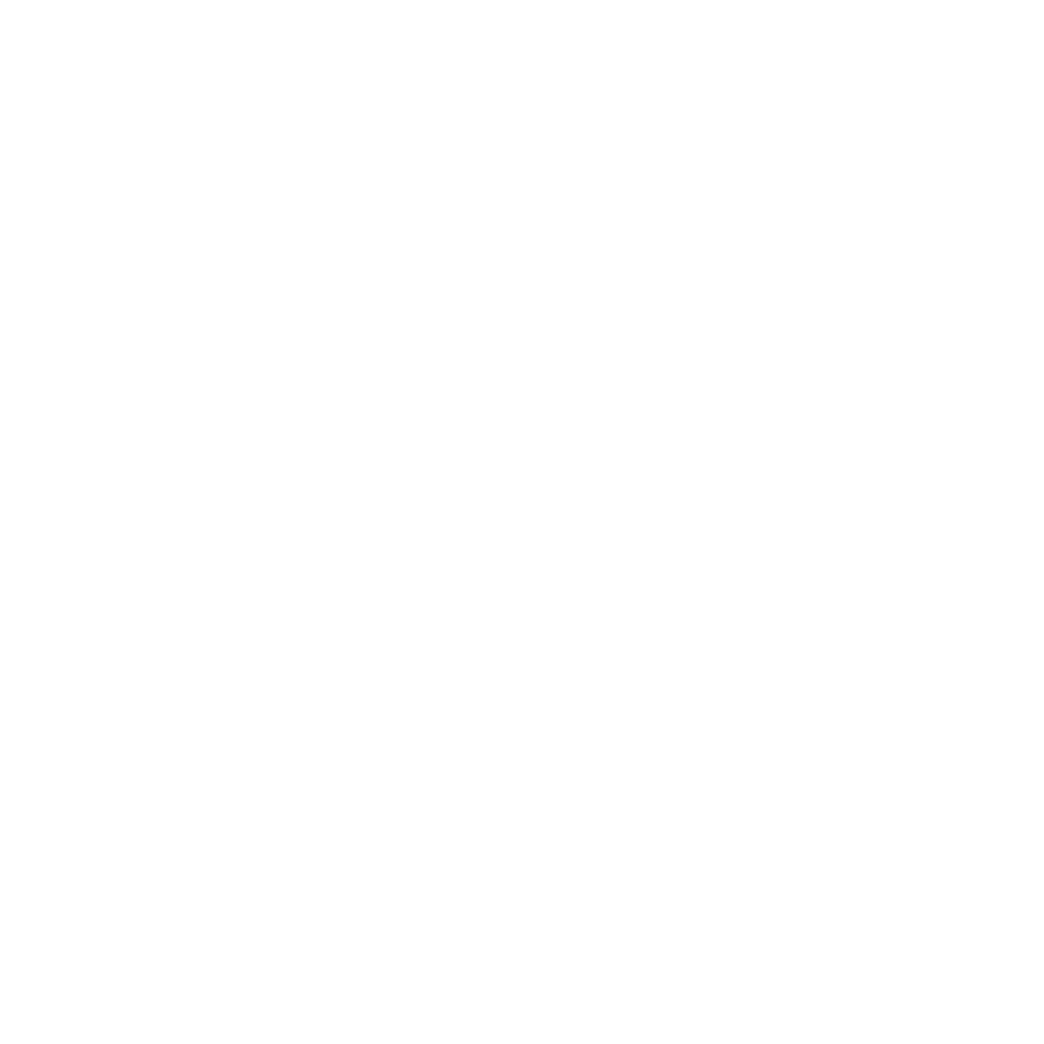 Bauhaus Four Point Star Logo #ffffff