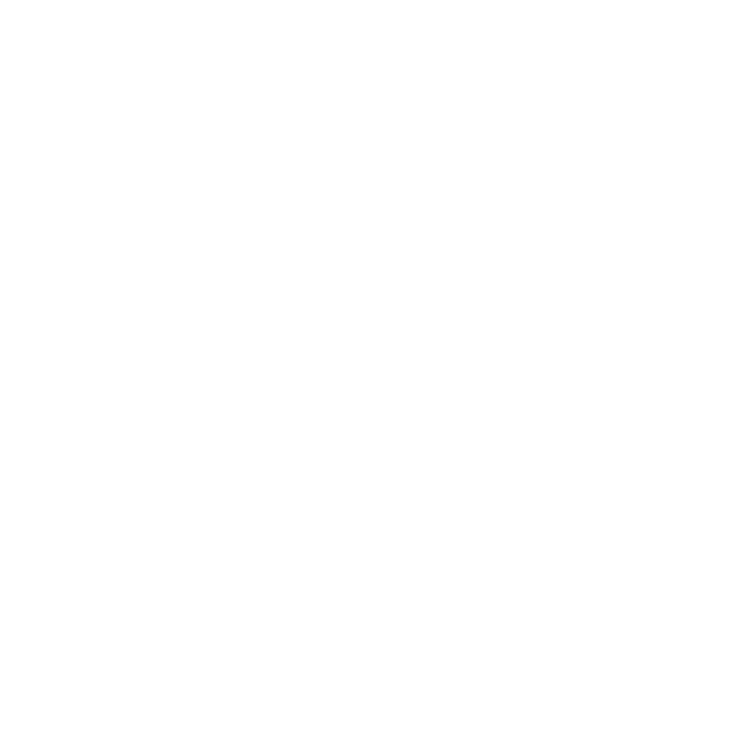 Bauhaus Star Circle Logo #ffffff
