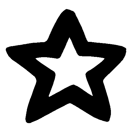 Hand-Drawn Star Outline Logo