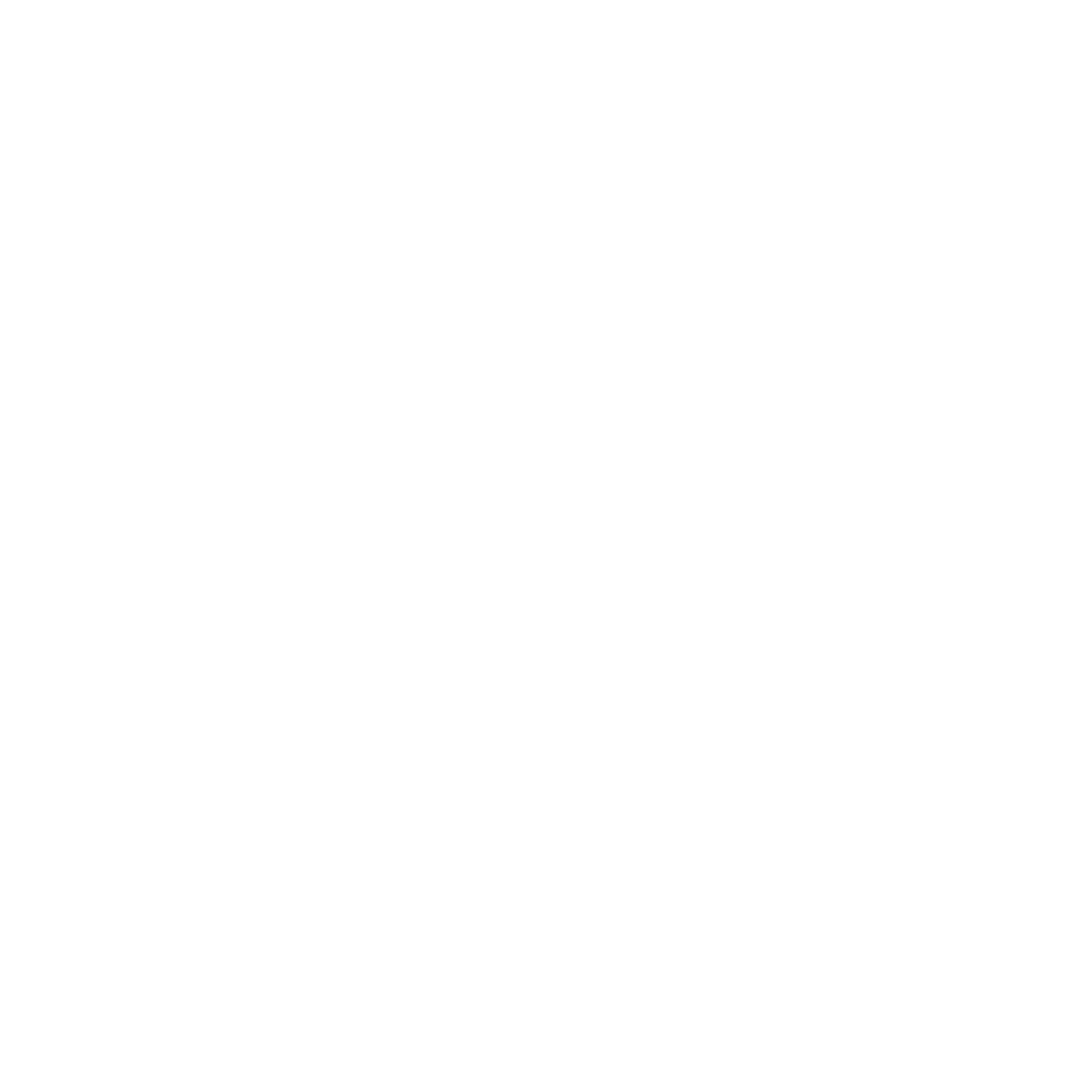 Layered Overlap Star Logo #ffffff