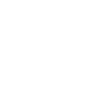 Slash Star Layered Logo #ffffff