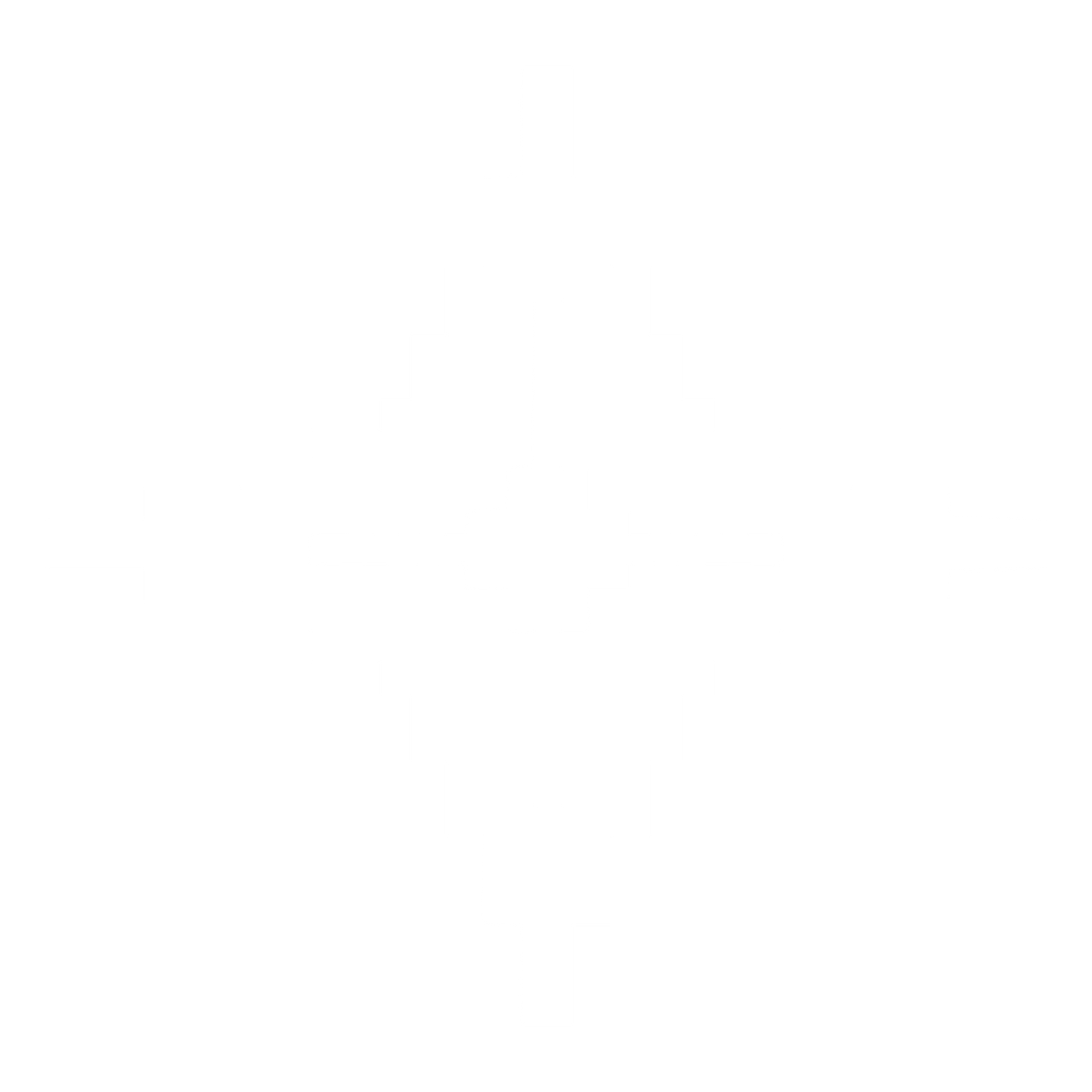 Pixel Star Logo #ffffff