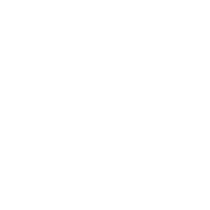 Robot Head Antenna Logo #ffffff