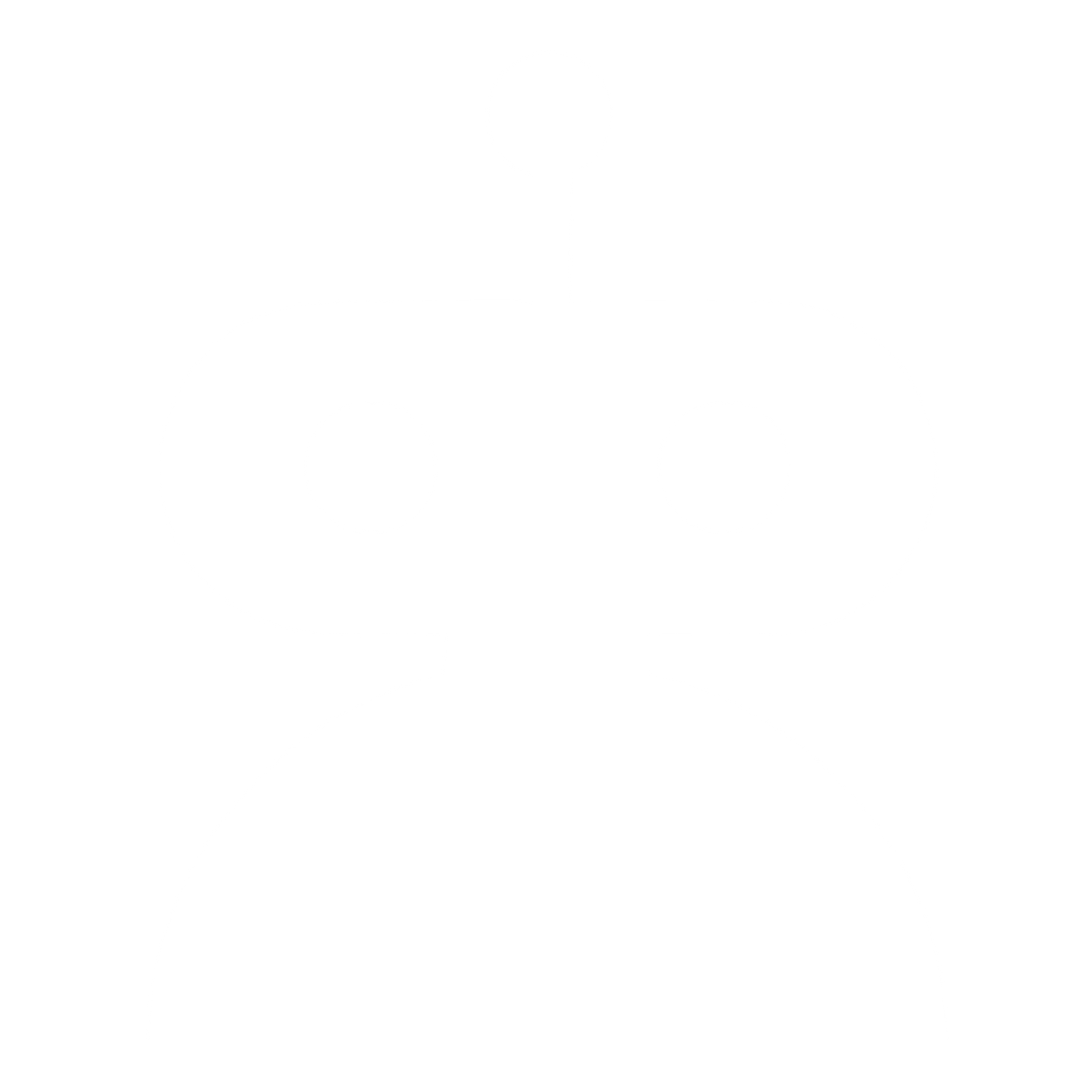 Robot Head Antenna Logo #ffffff