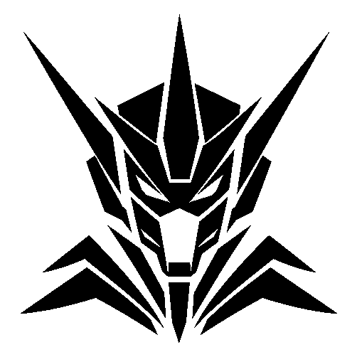 Mech Robot Face Logo