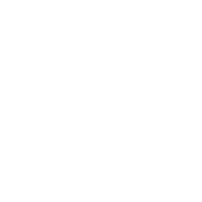 Robot Mech Helmet Logo #ffffff