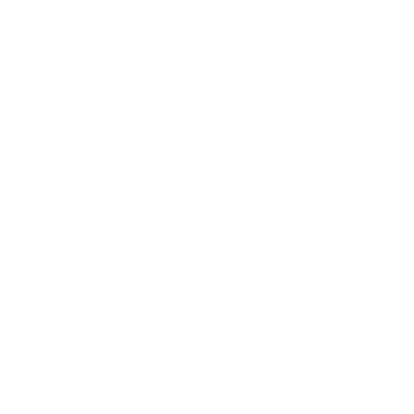 Industrial Robot Head Logo #ffffff