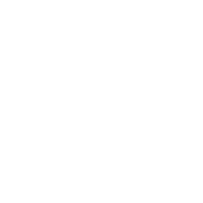 Industrial Robot Head Logo #ffffff