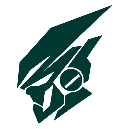 Industrial Robot Head Logo #003932