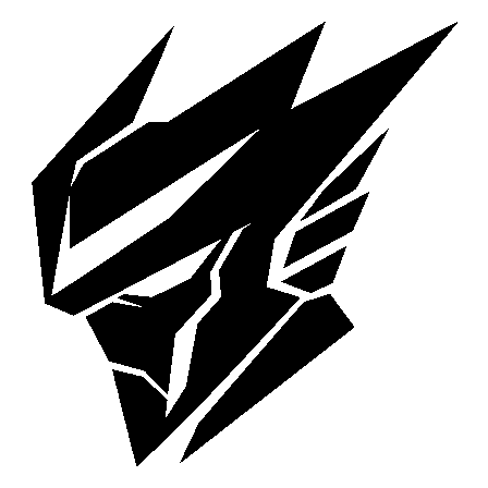Geometric Robot Head Logo