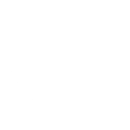 Geometric Robot Head Logo #ffffff