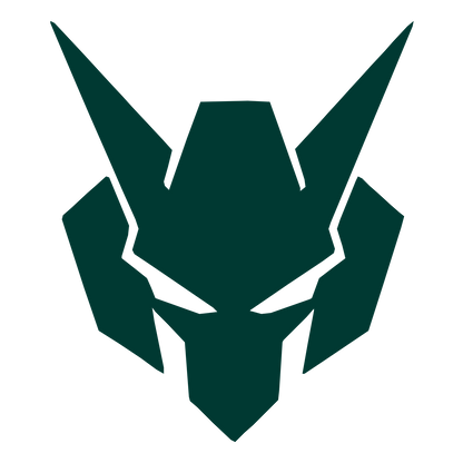 Mech Robot Helmet Logo #003932