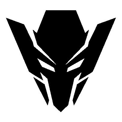 Robot Mask Warrior Logo