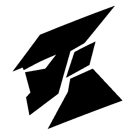 Geometric Robot Head Logo