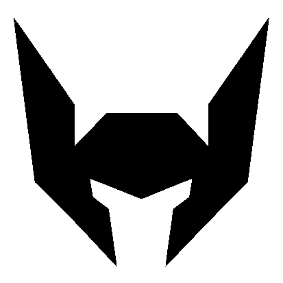 Robot Mask Helmet Logo