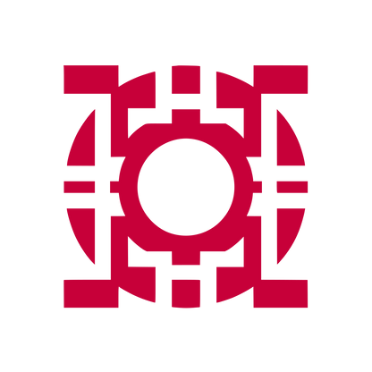 Geometric Circle Camera Logo #C70039