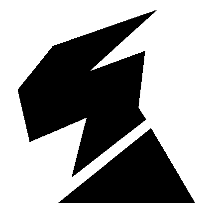 Geometric Robot Head Logo