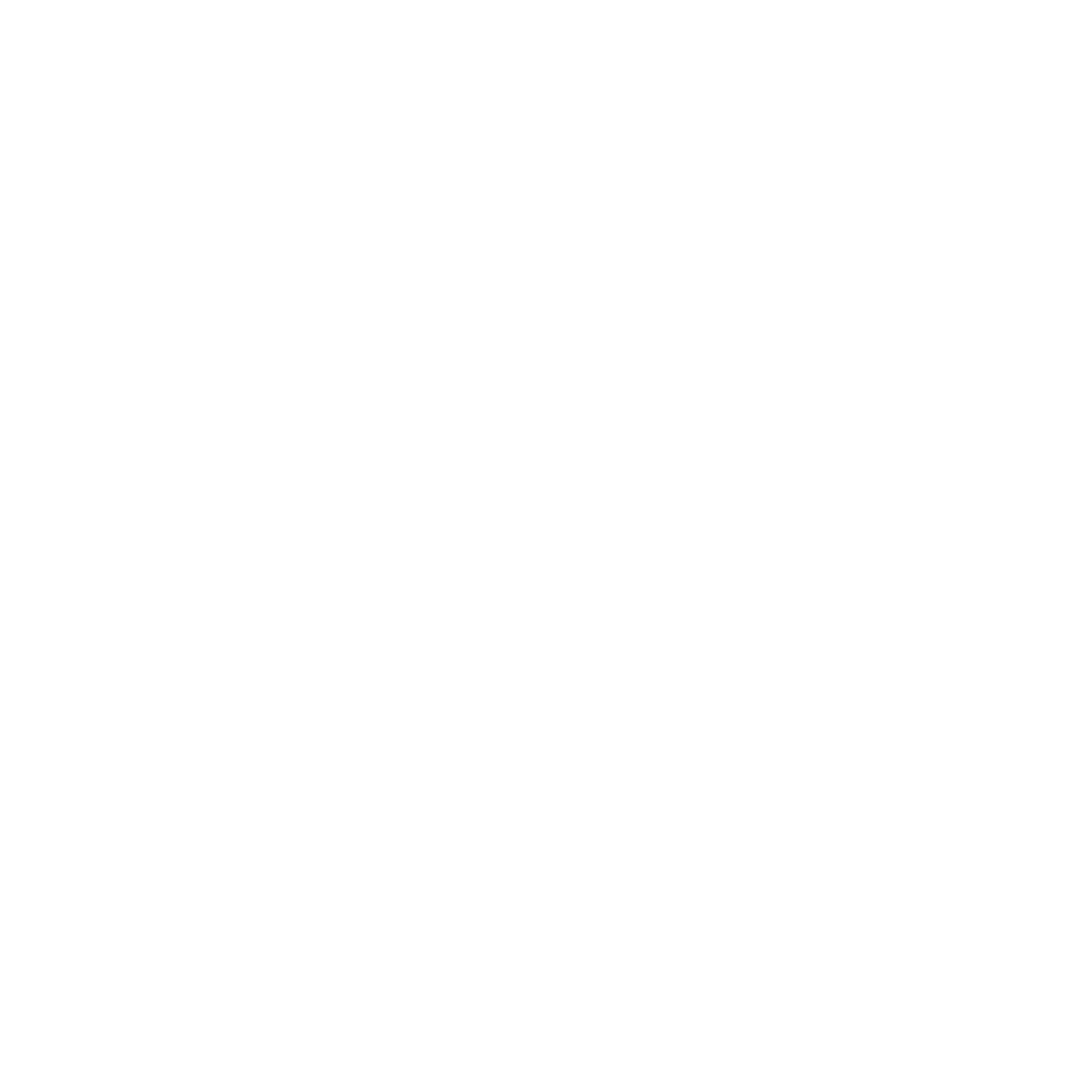 Geometric Robot Head Logo #ffffff