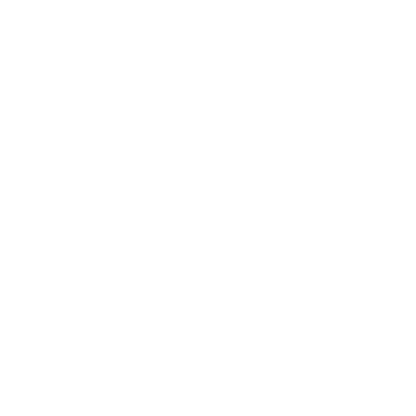 Geometric Robot Head Logo #ffffff