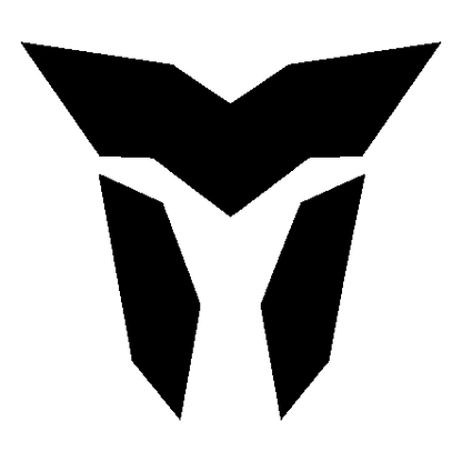 Robot Mask Emblem Logo