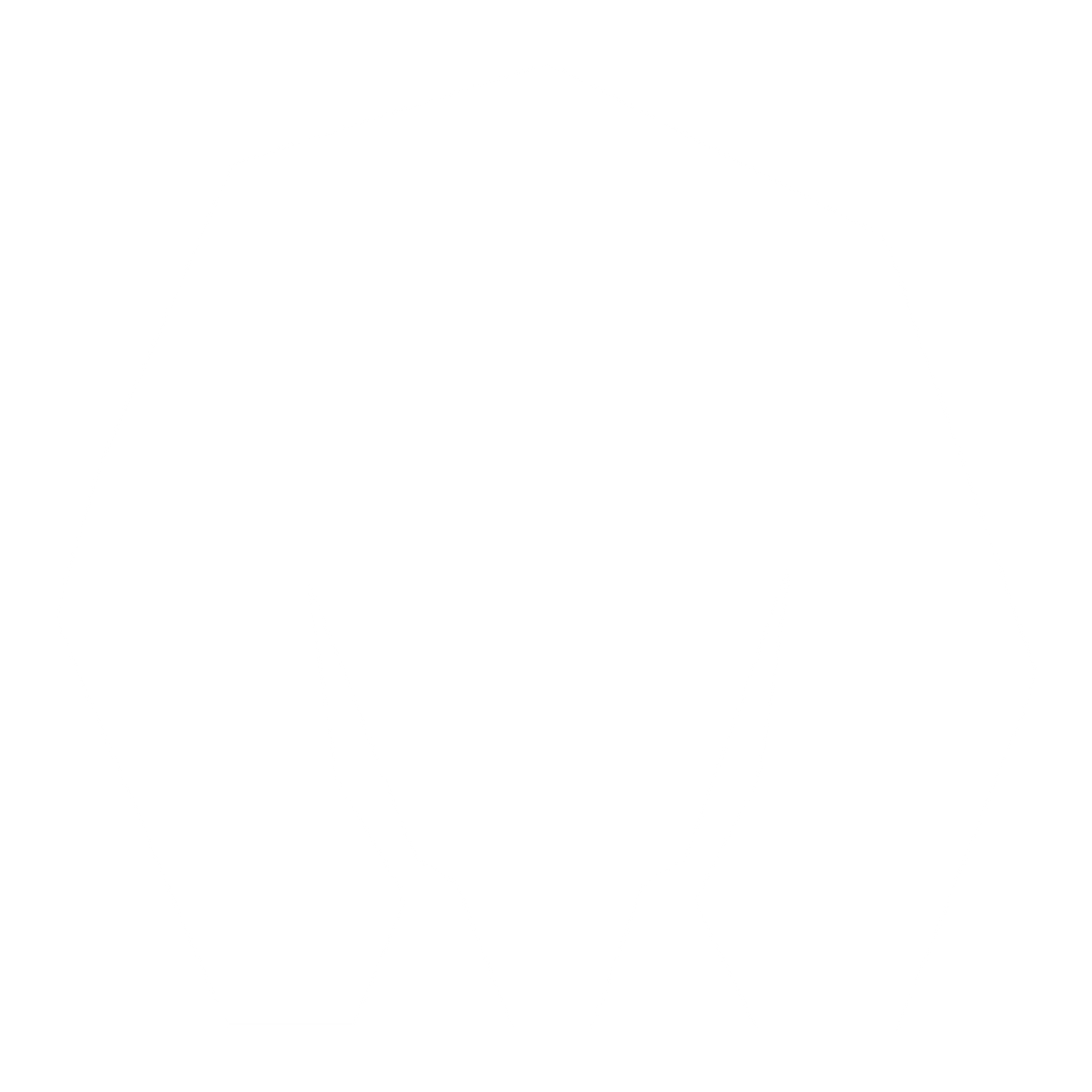Geometric Bear Head Logo #ffffff