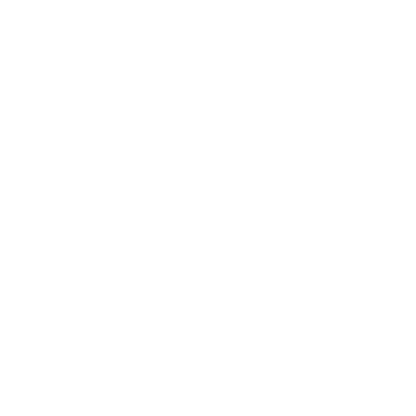 Wolf Lightning Bolt Logo #ffffff