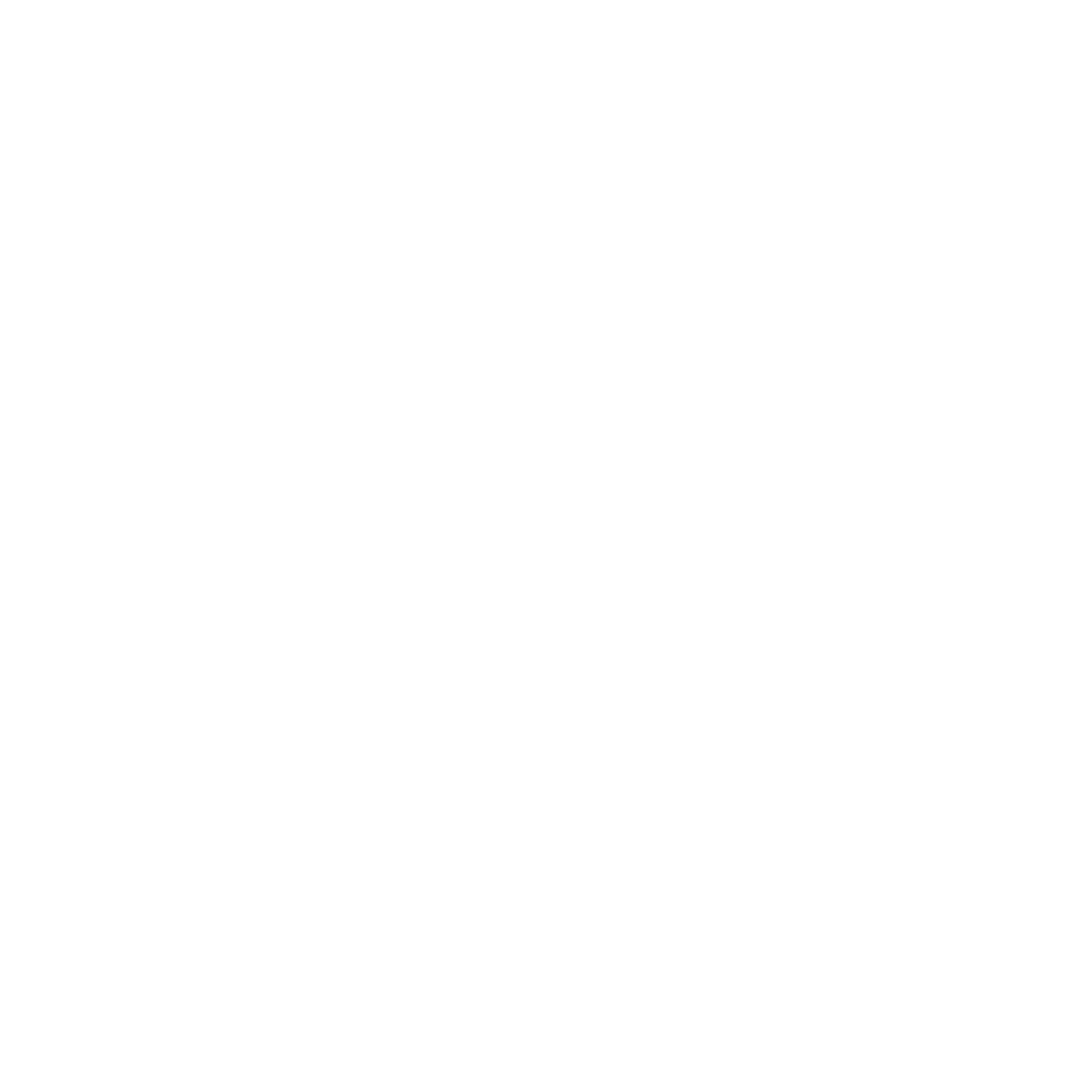 Jagged Wolf Head Logo #ffffff