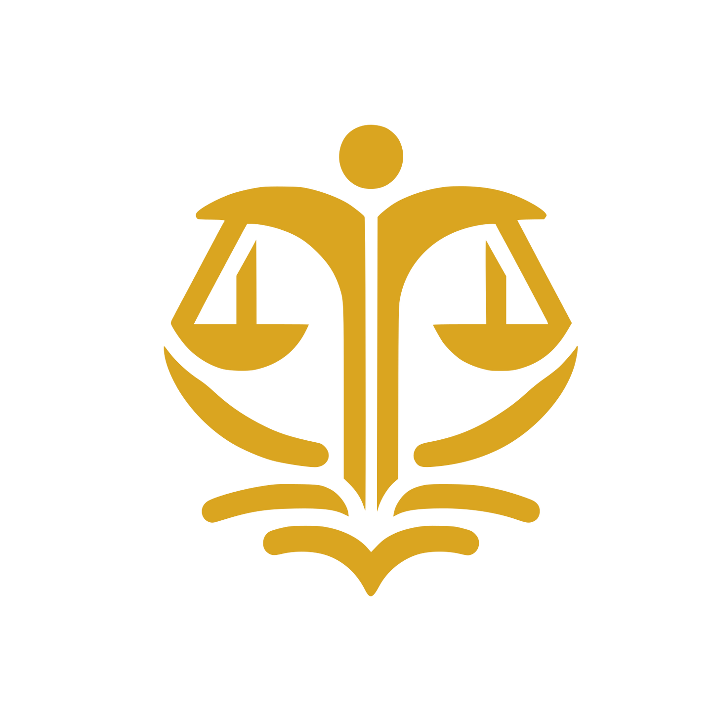 Legal Services Logo #DAA520