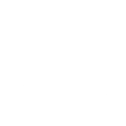 Bold Geometric Cat Logo #ffffff