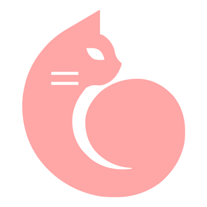 Cat Bold Logo #ffa6a6