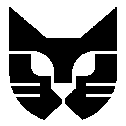Bold Geometric Cat Logo