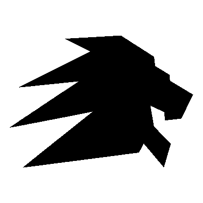 Geometric Lion Head Logo