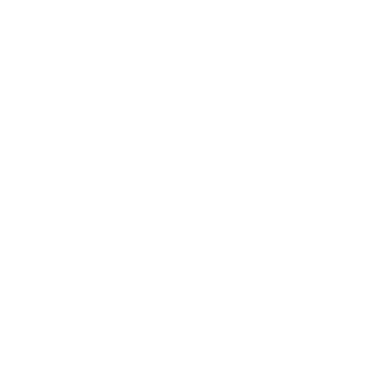 Geometric Lion Head Logo #ffffff